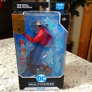Mcfarlane Toys Gold DC Multiverse Rival Edition figure